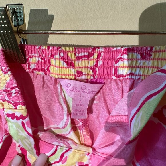 Lilly Pulitzer Girls Little Callahan Short, size L - Picture 3 of 4